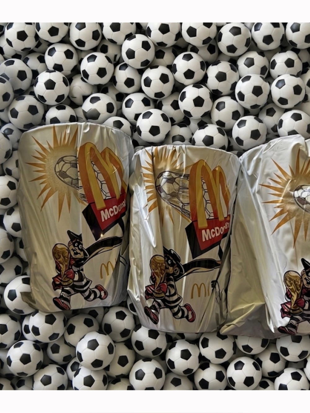WOLRD CUP McDonald's world Soccer Cup Promo -Wrapped Never Opened Collectors Cup